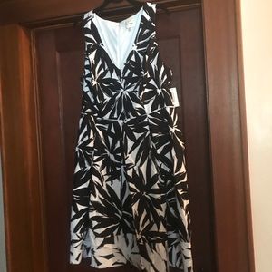 Ashley Graham for Dressbarn 16W Floral Vneck Dress